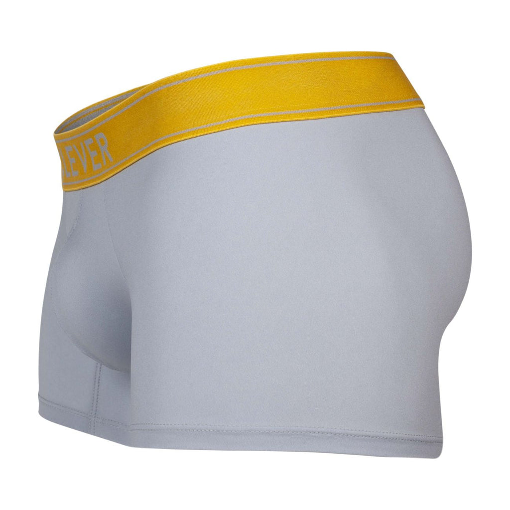Clever Moda Men's Underwear 1755 Diseno Trunks Color Gray