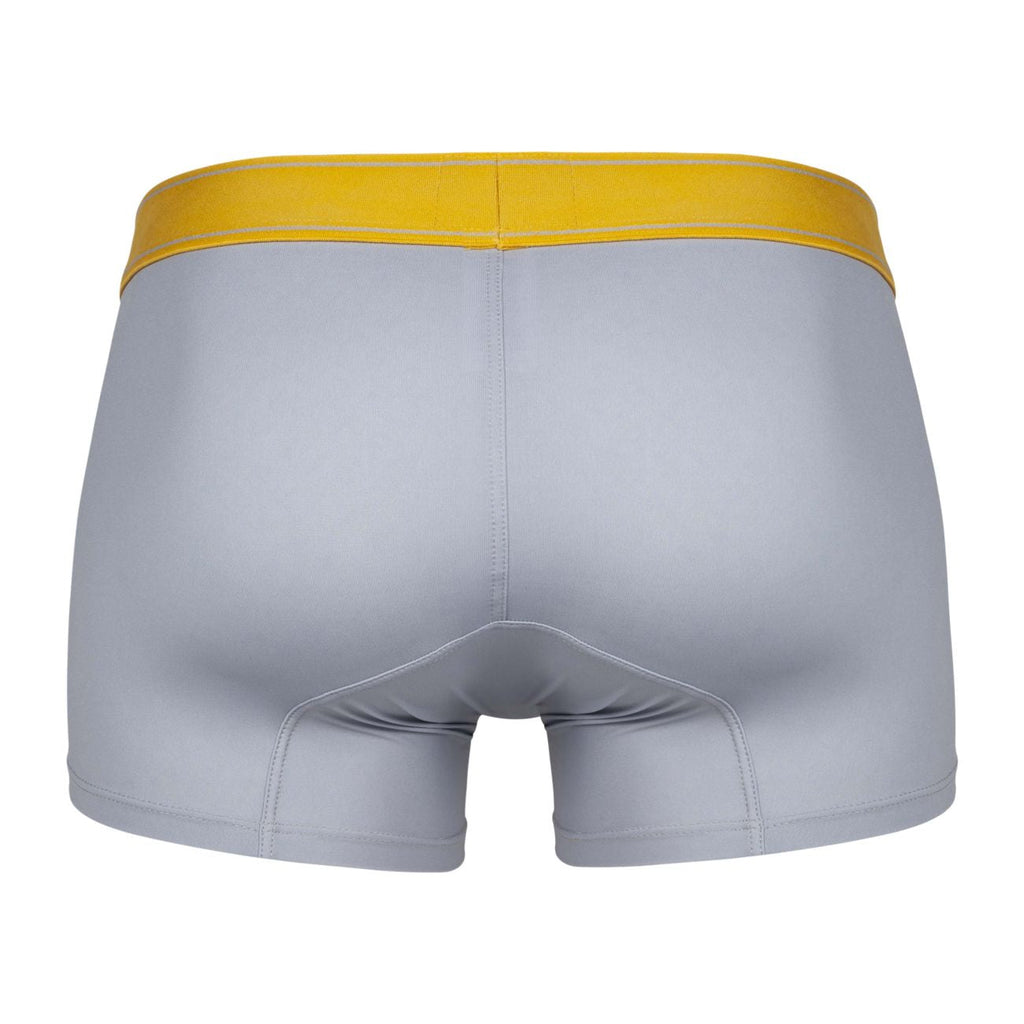 Clever Moda Men's Underwear 1755 Diseno Trunks Color Gray