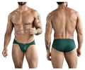 Clever Moda Men's Underwear 1775 Optimo Briefs Color Dark Green
