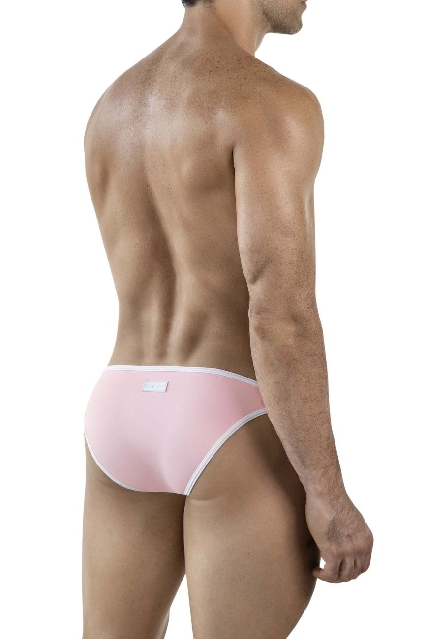 Clever Moda Men's Underwear 1848 Relax Bikini Color Pink