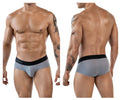 Clever Moda Men's Underwear 1862 Oneal Briefs Color Gray