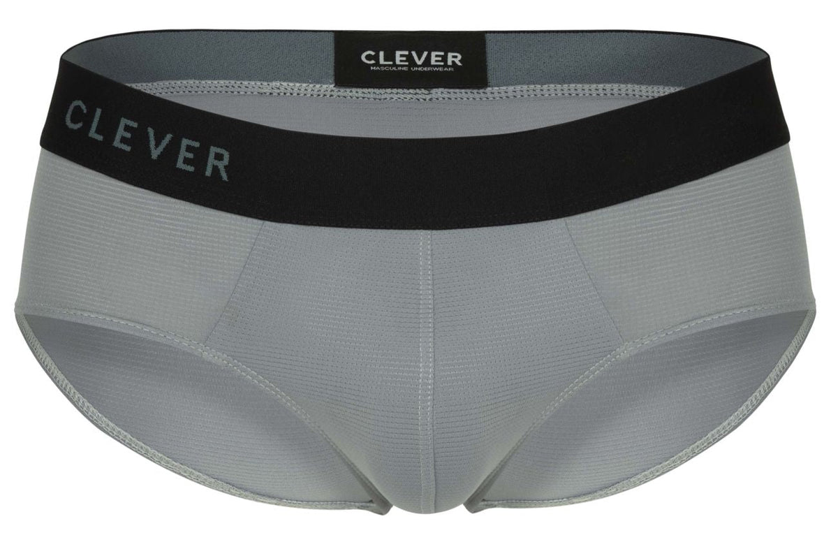 Clever Moda Men's Underwear 1862 Oneal Briefs Color Gray