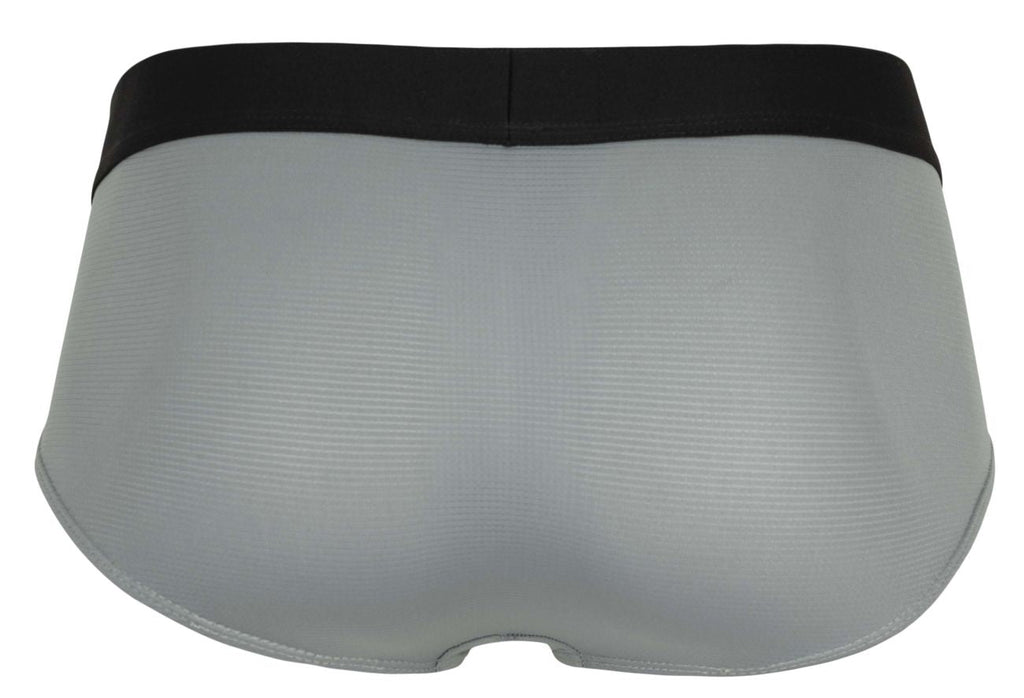 Clever Moda Men's Underwear 1862 Oneal Briefs Color Gray