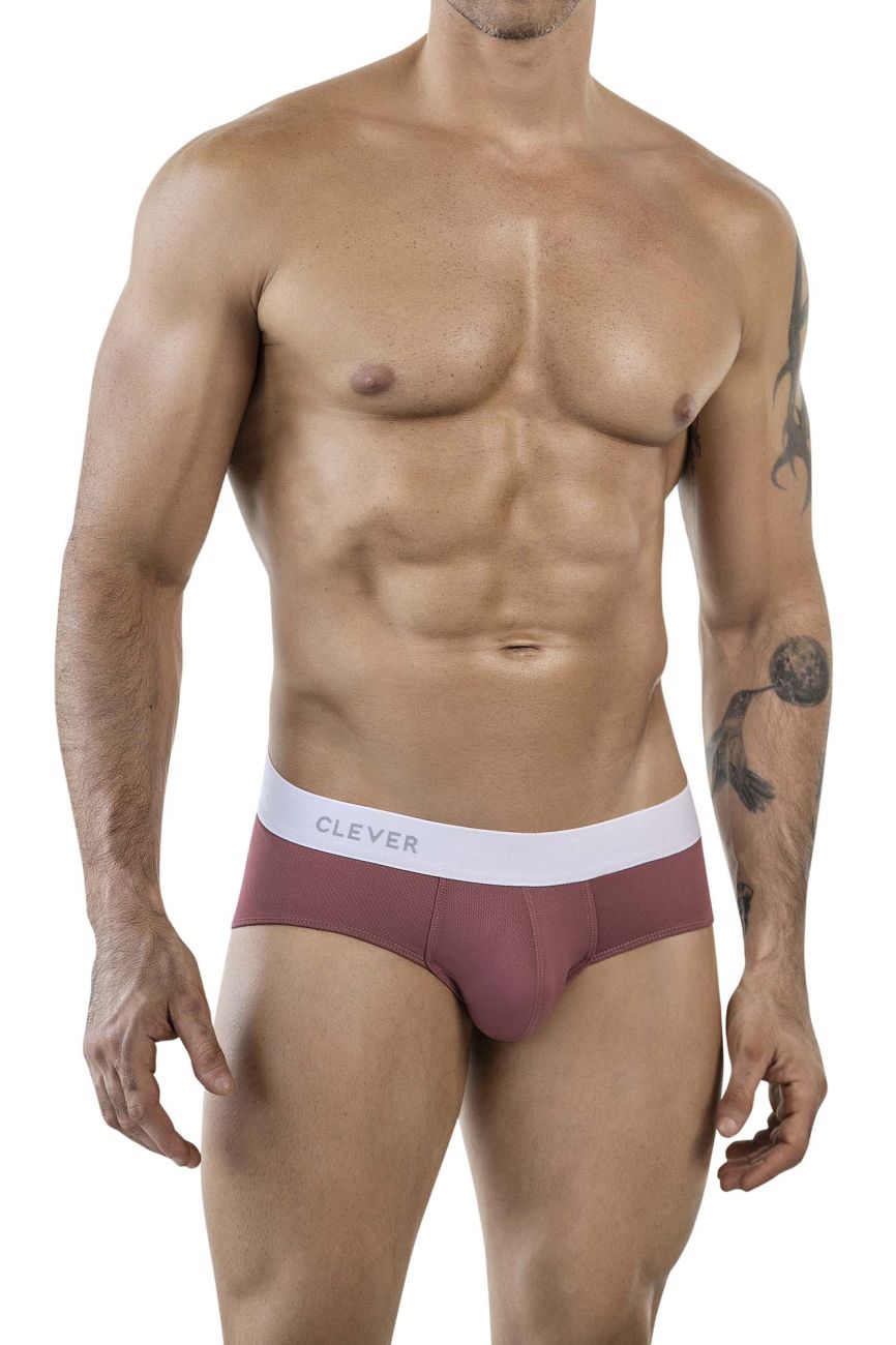 Clever Moda Men's Underwear 1863 Lecler Briefs Color Grape