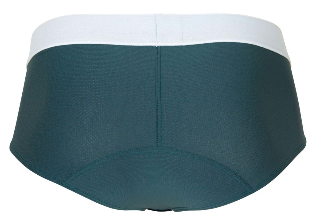 Clever Moda Men's Underwear 1863 Lecler Briefs Color Green