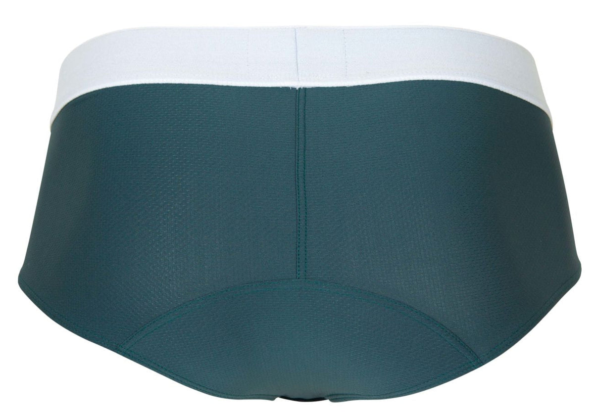 Clever Moda Men's Underwear 1863 Lecler Briefs Color Green