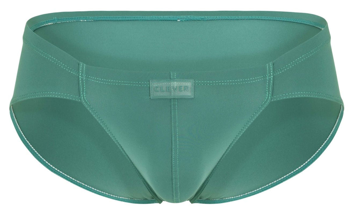 Clever Moda Men's Underwear 1870 Audaz Bikini Color Green