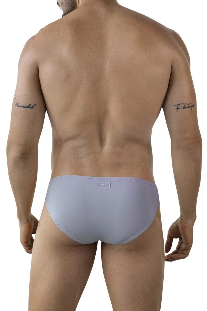 Clever Moda Men's Underwear 2005 Raices Briefs Color Gray