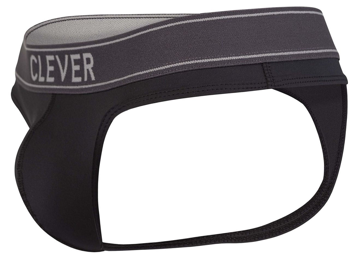 Clever Moda Men's Underwear 2008 Raw Thongs Color Dark Gray