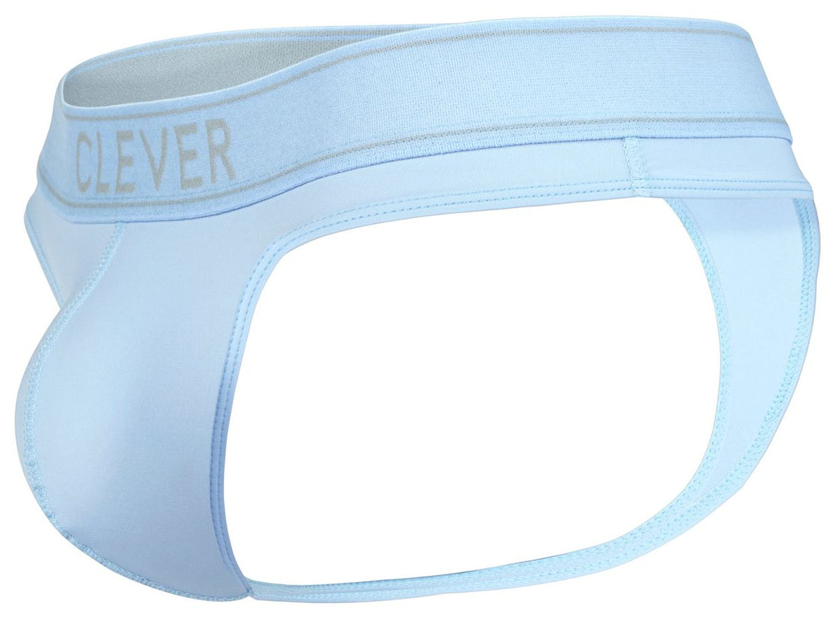 Clever Moda Men's Underwear 2008 Raw Thongs Color Light Blue