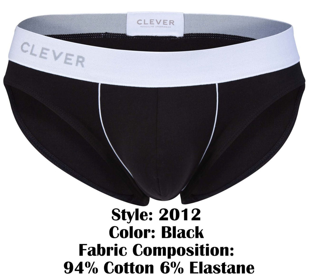 Clever Moda Men's Underwear 2012 Origen Briefs Color Black