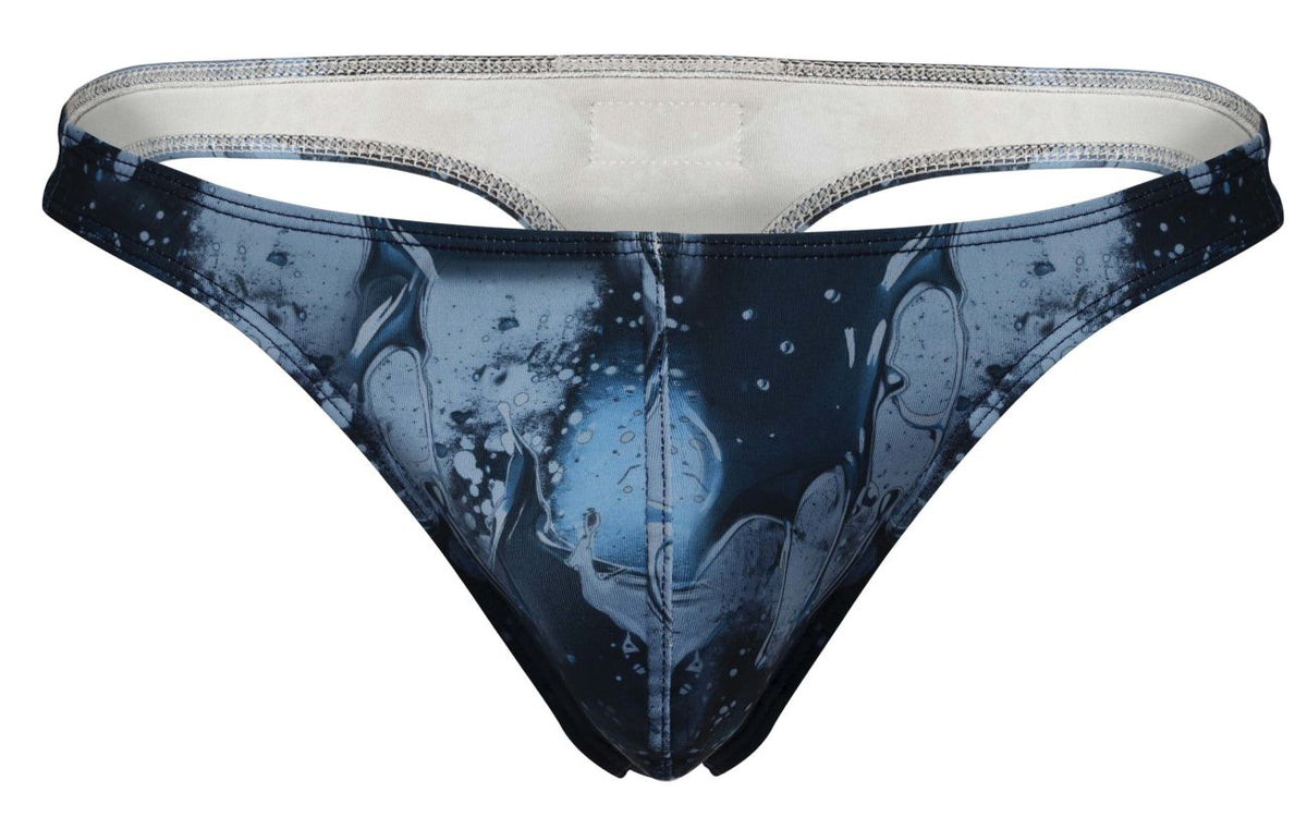 Clever Moda Men's Underwear 2020 Galia Thongs Color Dark Blue