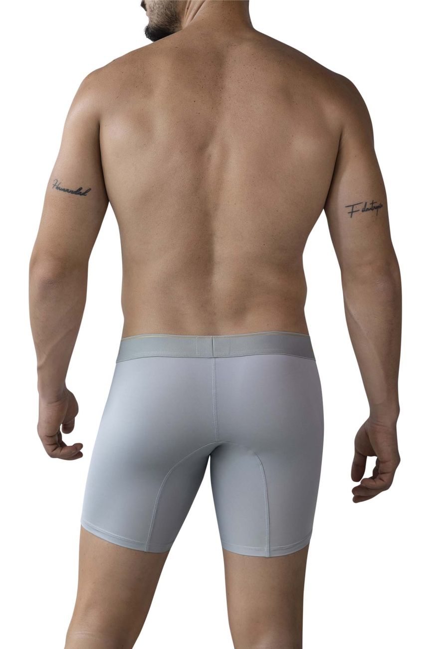 Clever Moda Men's Underwear 2027 Valladolid Boxer Briefs Color Gray