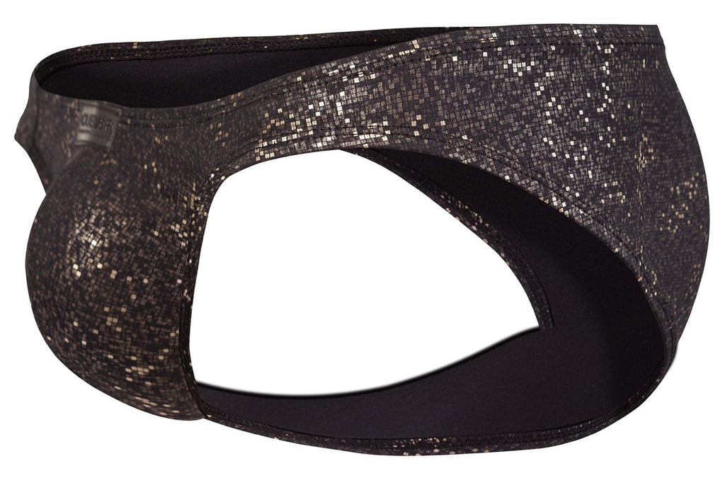 Clever Moda Men's Underwear 2039 Galaxy Briefs Color Black