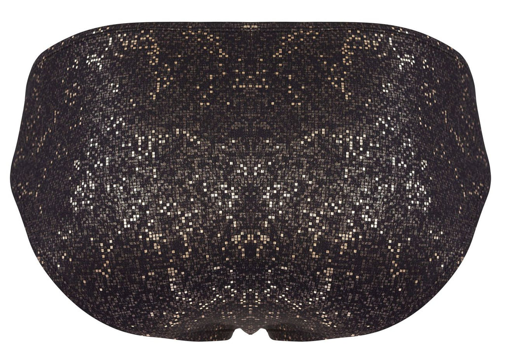 Clever Moda Men's Underwear 2039 Galaxy Briefs Color Black