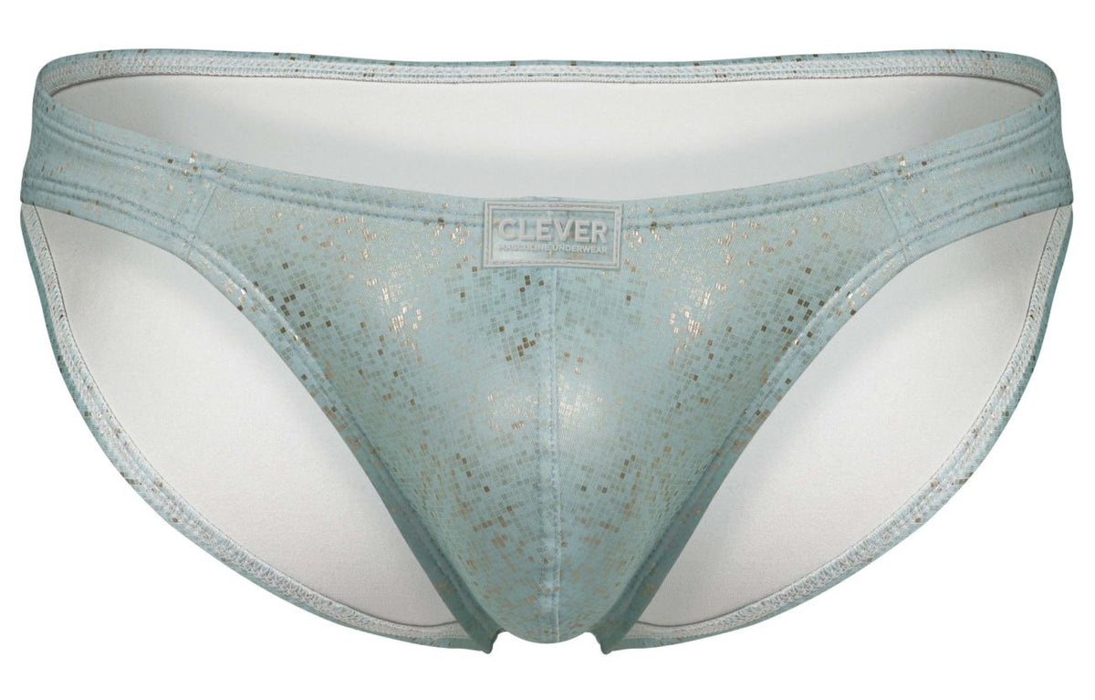 Clever Moda Men's Underwear 2039 Galaxy Briefs Color Blue