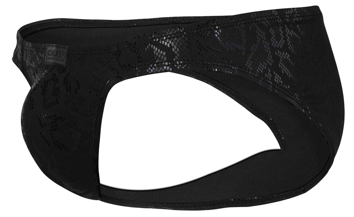 Clever Moda Men's Underwear 2040 Luxe Briefs Color Black