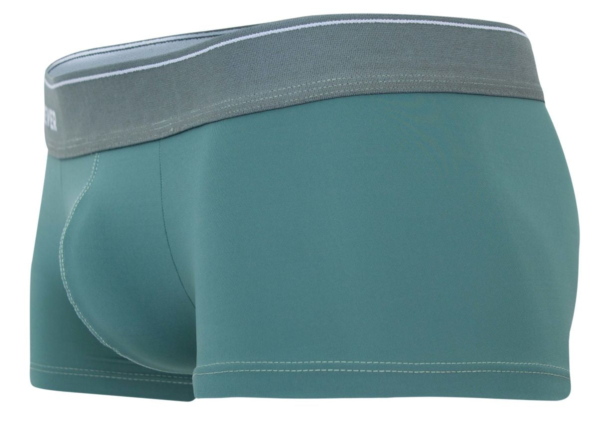Clever Moda Men's Underwear 2042 Mendoza Trunks Color Green