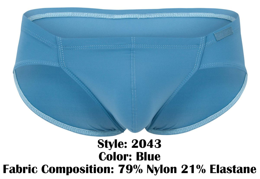 Clever Moda Men's Underwear 2043 Mendoza Briefs Color Blue