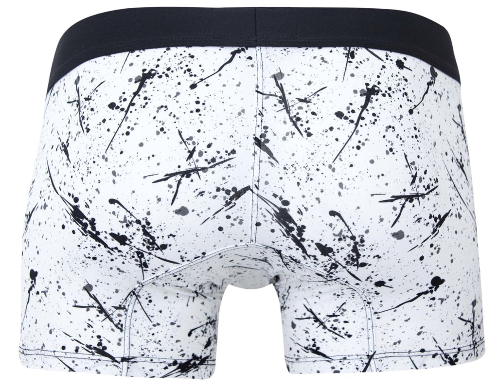 Clever Moda Men's Underwear 2050 Brochazos Trunks Color Black