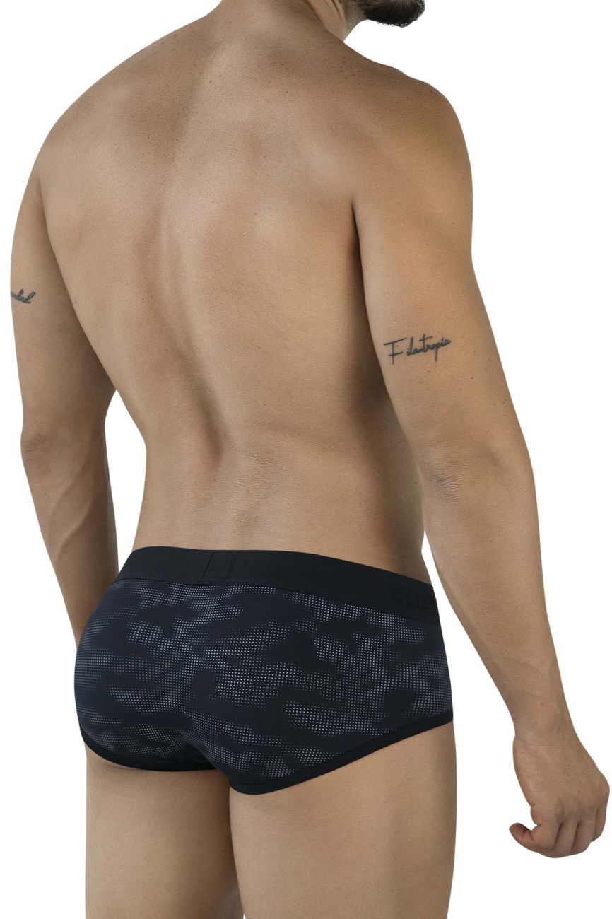 Clever Moda Men's Underwear 2053 Militar Briefs Color Black