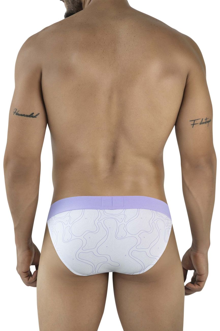 Clever Moda Men's Underwear 2057 Maze Bikini Color Lilac