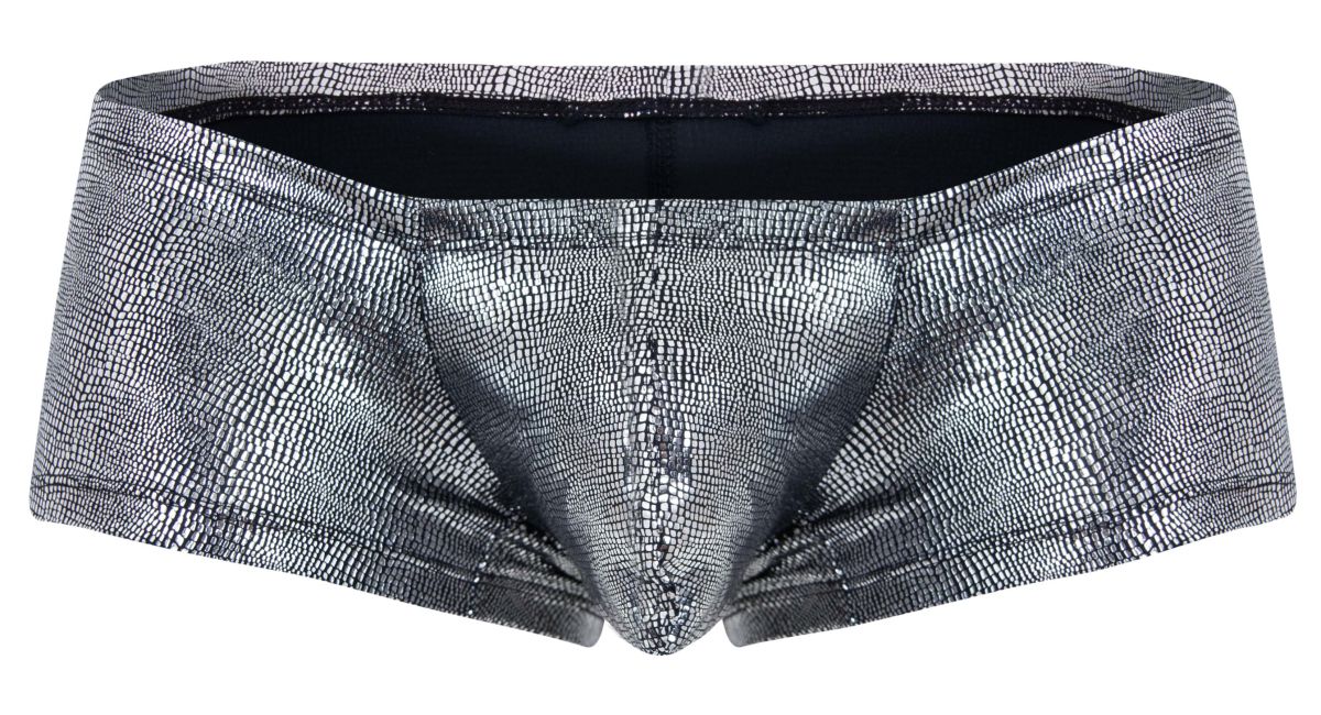 Clever Moda Men's Underwear 2058 Sparkles Trunks Color Black