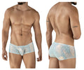 Clever Moda Men's Underwear 2061 Diamond Trunks Color Blue