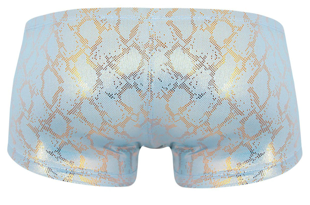 Clever Moda Men's Underwear 2061 Diamond Trunks Color Blue