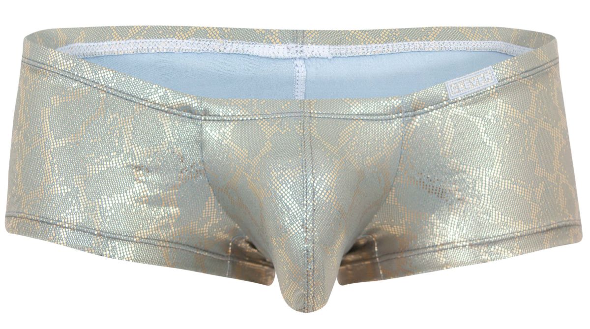 Clever Moda Men's Underwear 2061 Diamond Trunks Color Gold