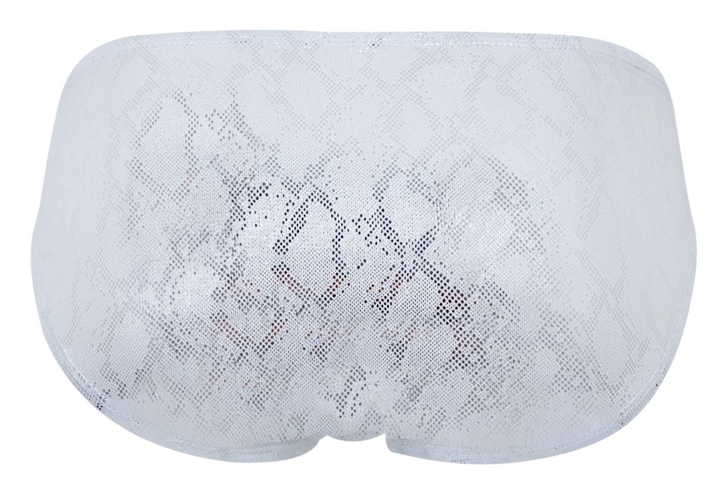Clever Moda Men's Underwear 2062 Diamond Briefs Color Silver