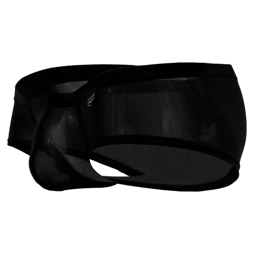 Clever Moda Men's Underwear 229924 2PK Australian Trunks Color Black-White