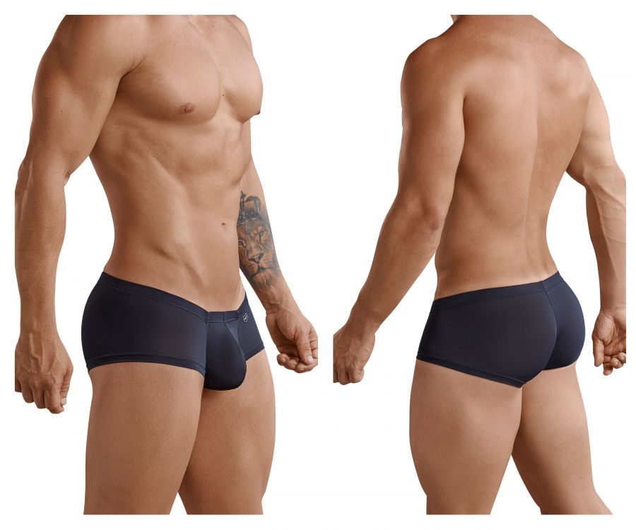 Clever Moda Men's Underwear 2373 Australian Latin Boxer Briefs Color Black