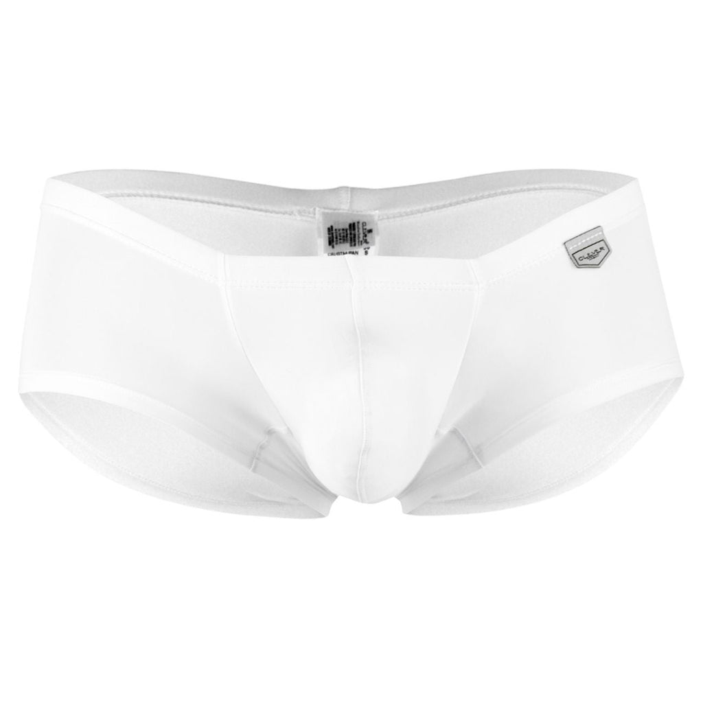 Clever Moda Men's Underwear 2373 Australian Latin Boxer Briefs Color White