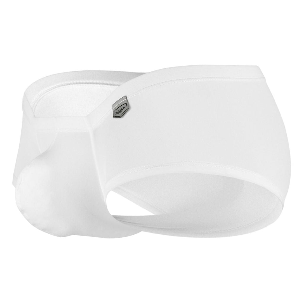 Clever Moda Men's Underwear 2373 Australian Latin Boxer Briefs Color White