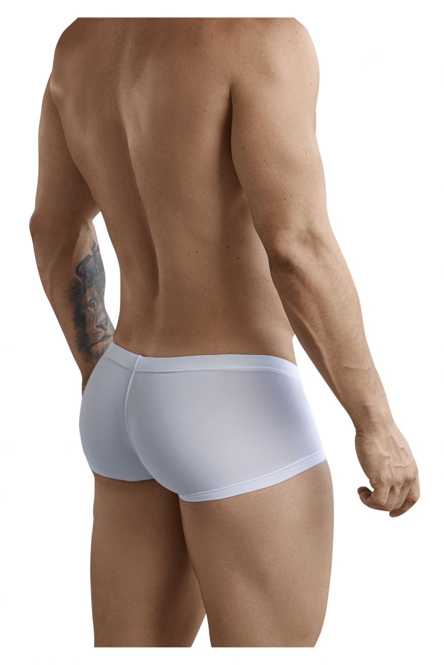 Clever Moda Men's Underwear 2373 Australian Latin Boxer Briefs Color White