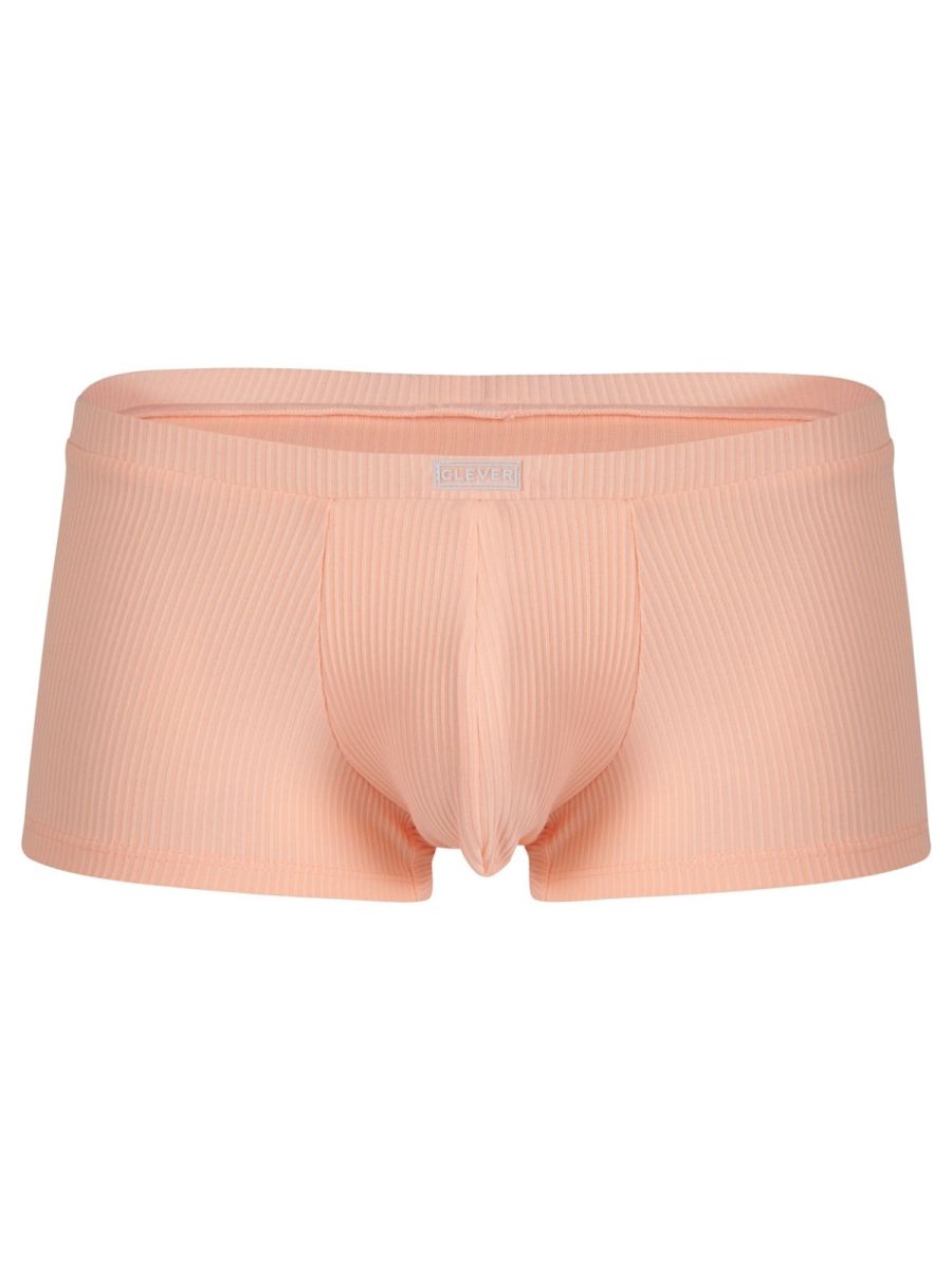 Clever Moda Men's Underwear 26014 Apolo Trunks Color Orange