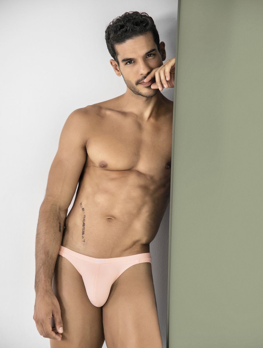 Clever Moda Men's Underwear 26017 Apolo Bikini Color Orange