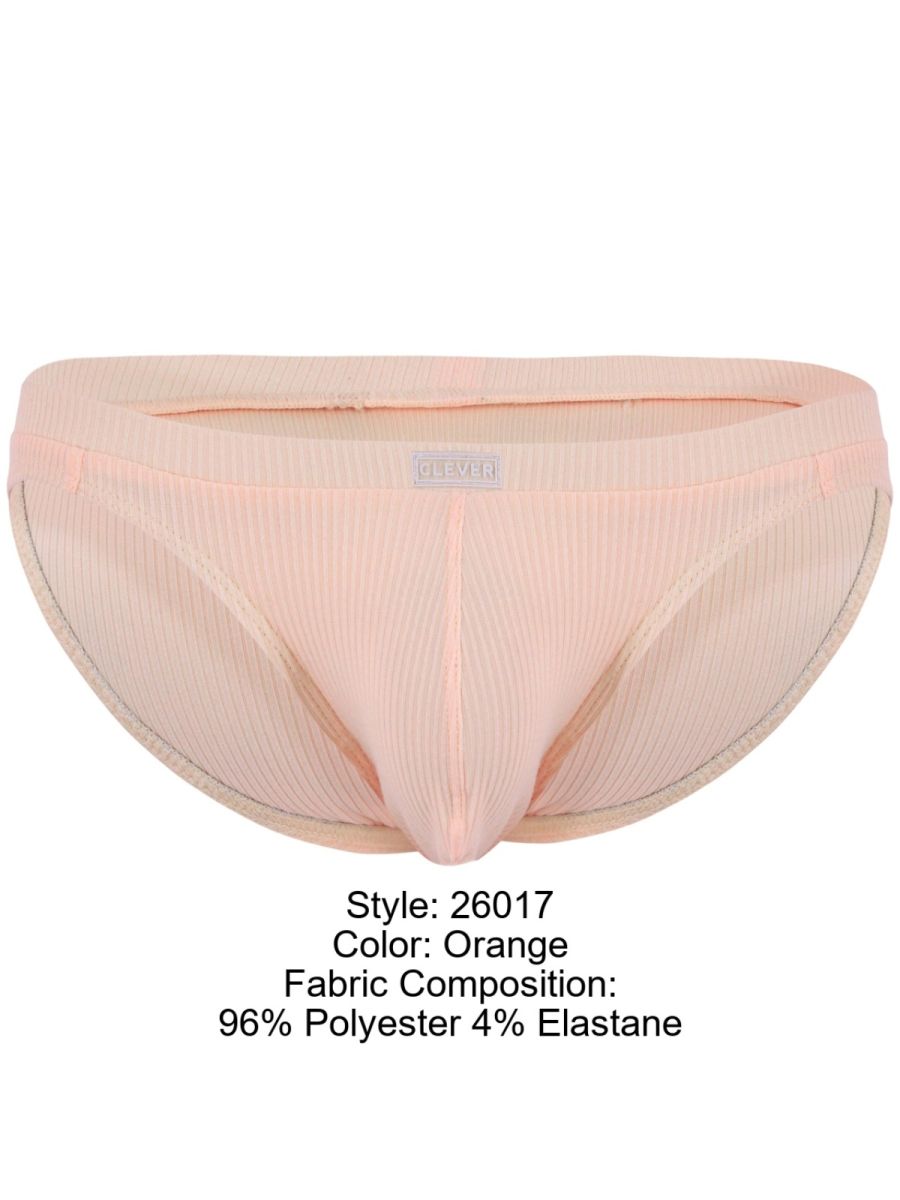 Clever Moda Men's Underwear 26017 Apolo Bikini Color Orange