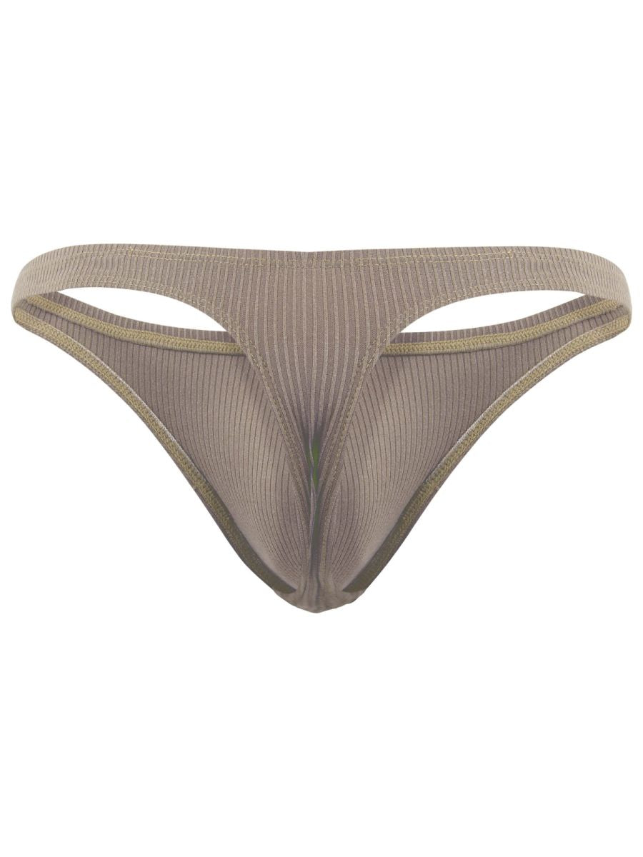 Clever Moda Men's Underwear 26021 Apolo Thongs Color Sand