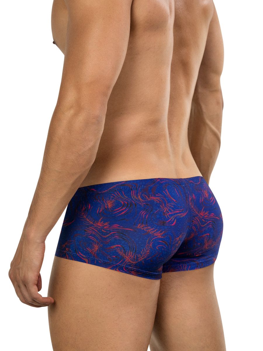 Clever Moda Men's Underwear 26027 Helion Trunks Color Blue