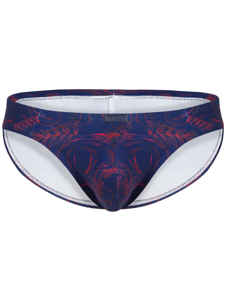 Clever Moda Men's Underwear 26029 Helion Bikini Color Blue