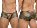 Clever Moda Men's Underwear 26042 Atlas Trunks Color Gold