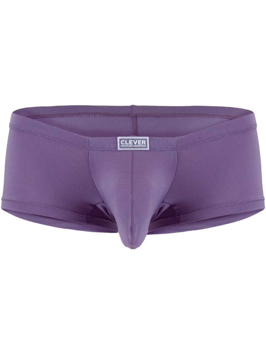 Clever Moda 26177 Men's Underwear Cronos Trunks Color Lilac