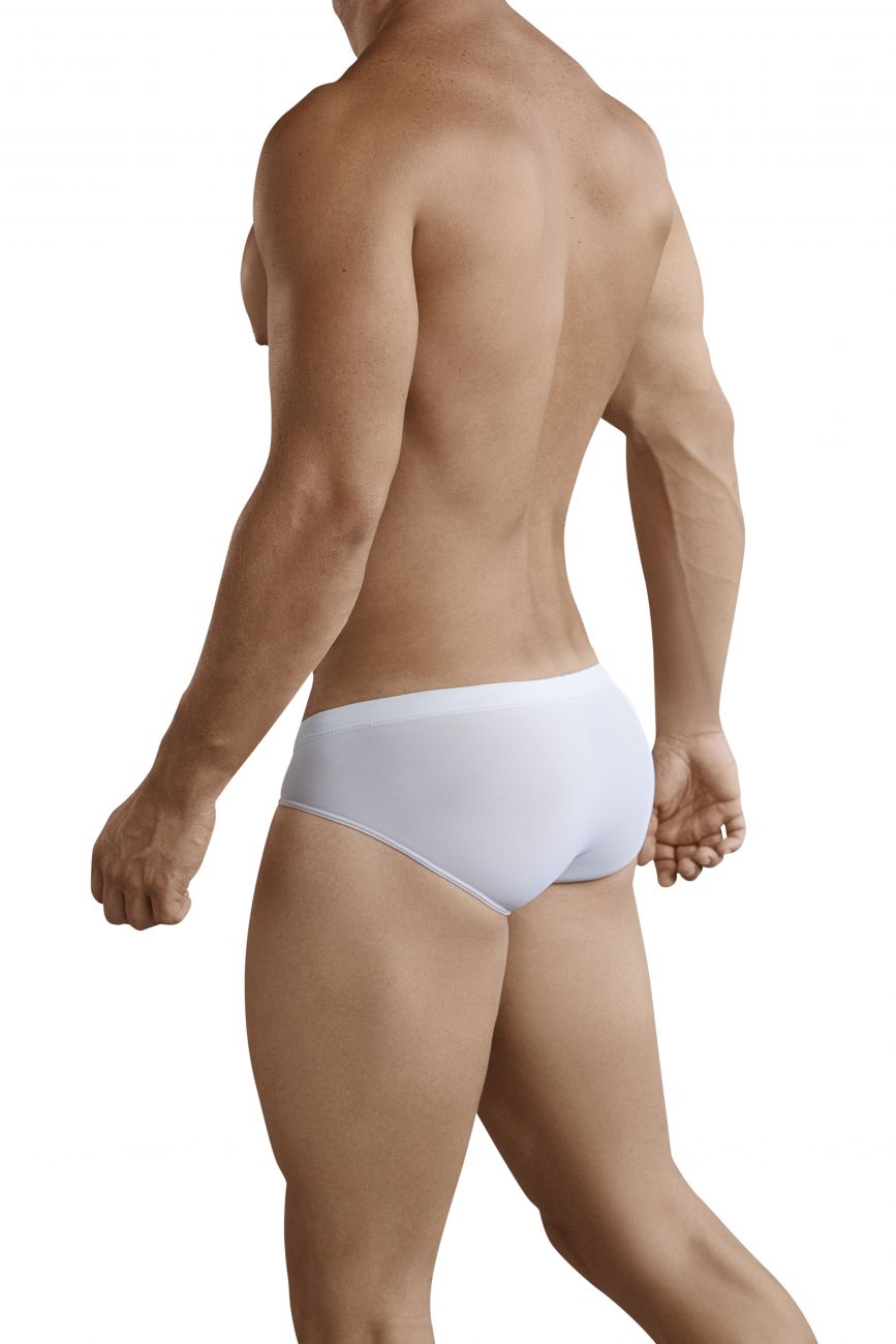 Clever Moda Men's Underwear 519940 2PK Australian Briefs Color Black-White