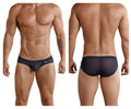 Clever Moda Men's Underwear 5373 Australian Latin Briefs Color Black