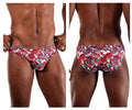 Doreanse Men's Underwear 1243-PRN Pop Art Bikini Color Printed