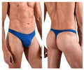Doreanse Men's Underwear 1280-BLU Hang-loose Thongs Color Blue