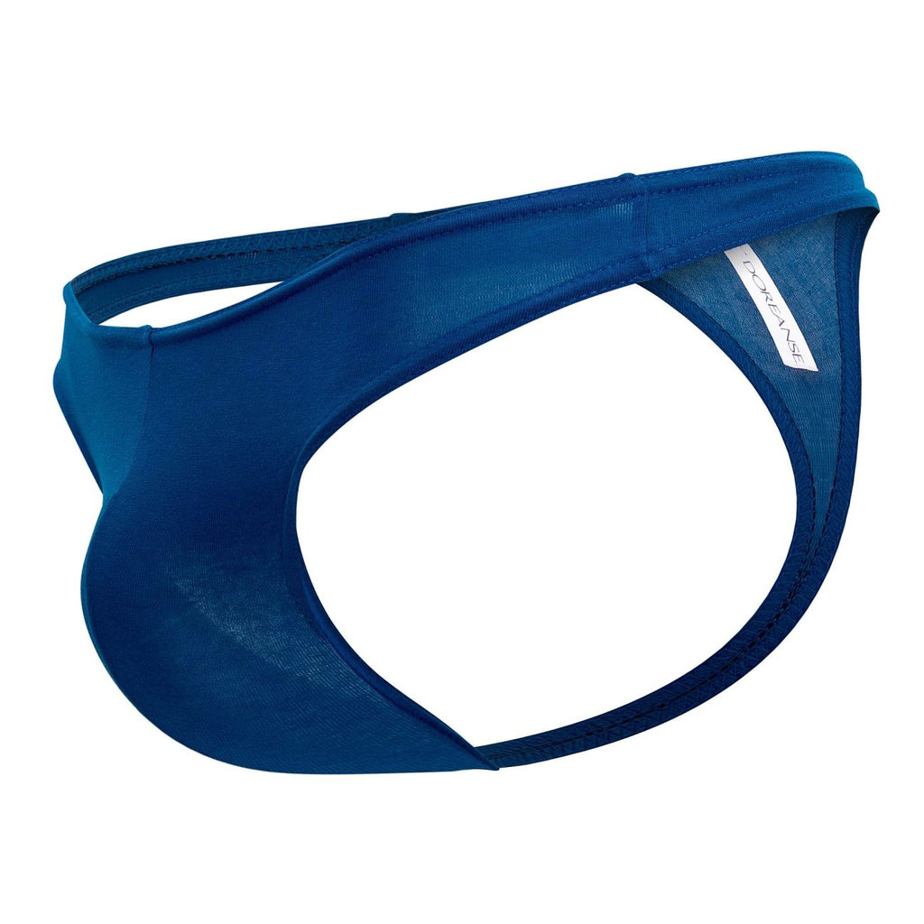 Doreanse Men's Underwear 1280-BLU Hang-loose Thongs Color Blue