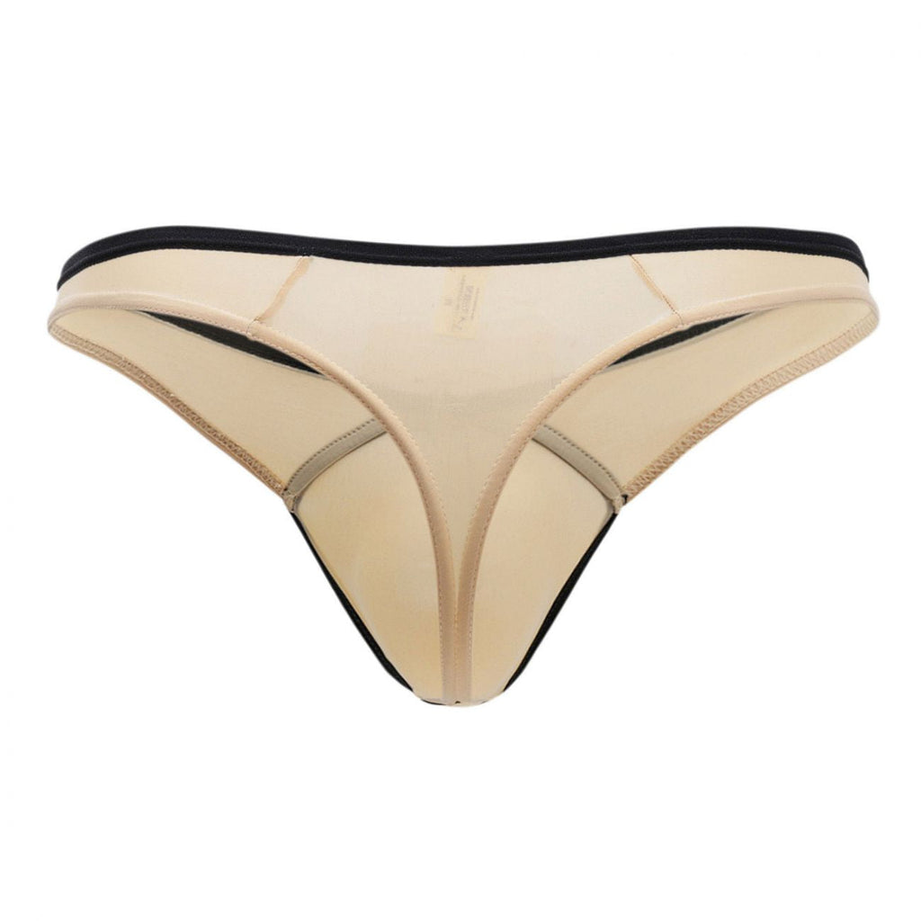 Doreanse Men's Underwear 1332-TAN Loop Thong Color Tan
